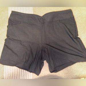 Black Womens golf shorts
